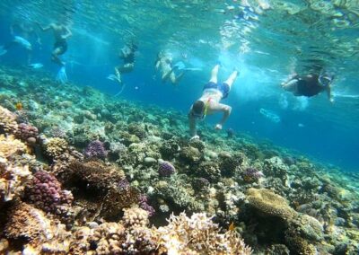 Orange Bay with diving