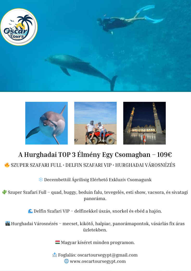 Oscar Tours Egypt ajánlat
